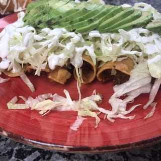 Flautas Platter