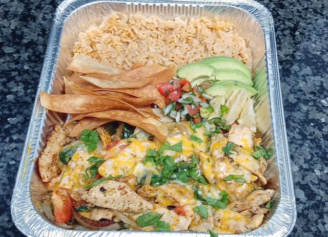 Chicken Fajita Platter.