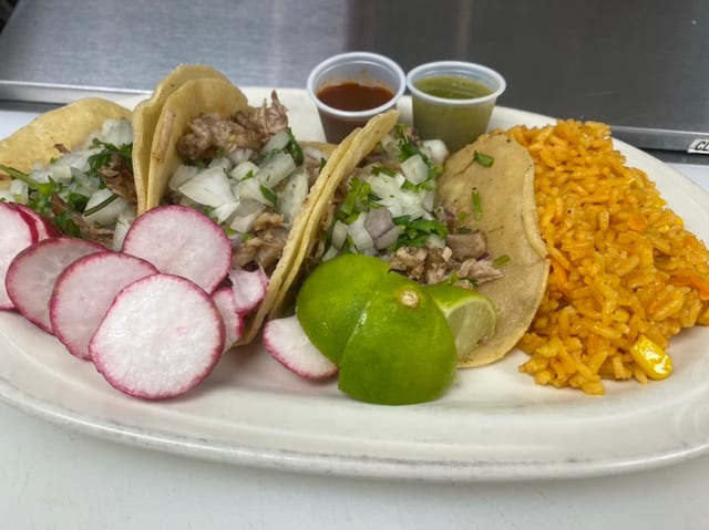 Tacos de Carnitas.