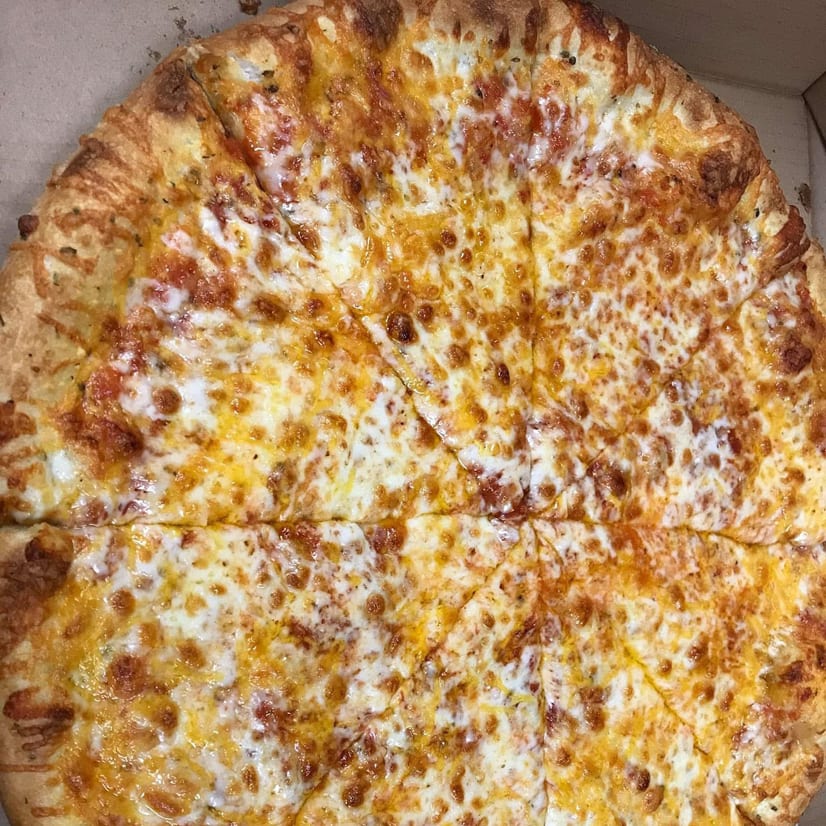 Four Cheese Pizza.