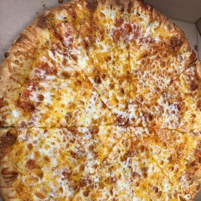 Four Cheese Pizza.
