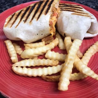 Burritos with Fries