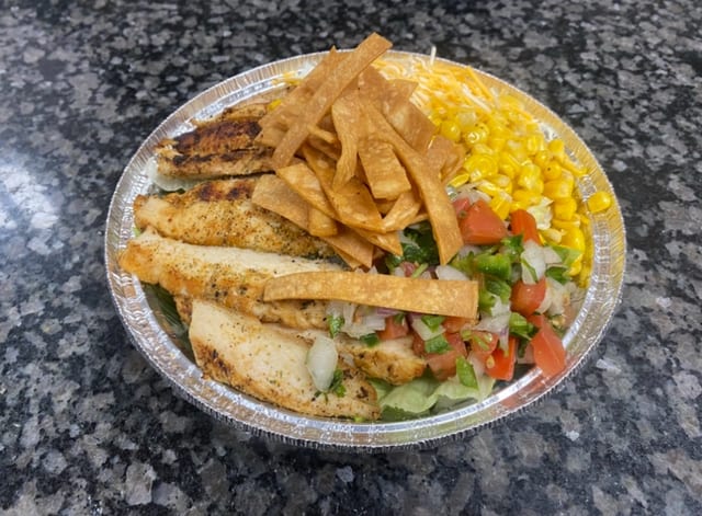 Chicken Fajita Salad.