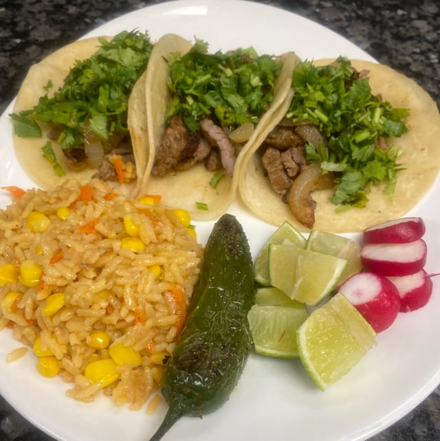 Tacos de Asada (Grilled Steak).