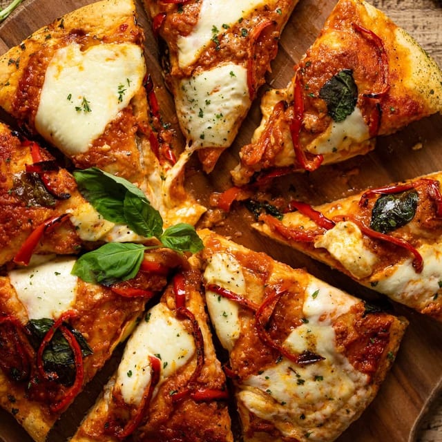 Vodka Sauce Pizza.