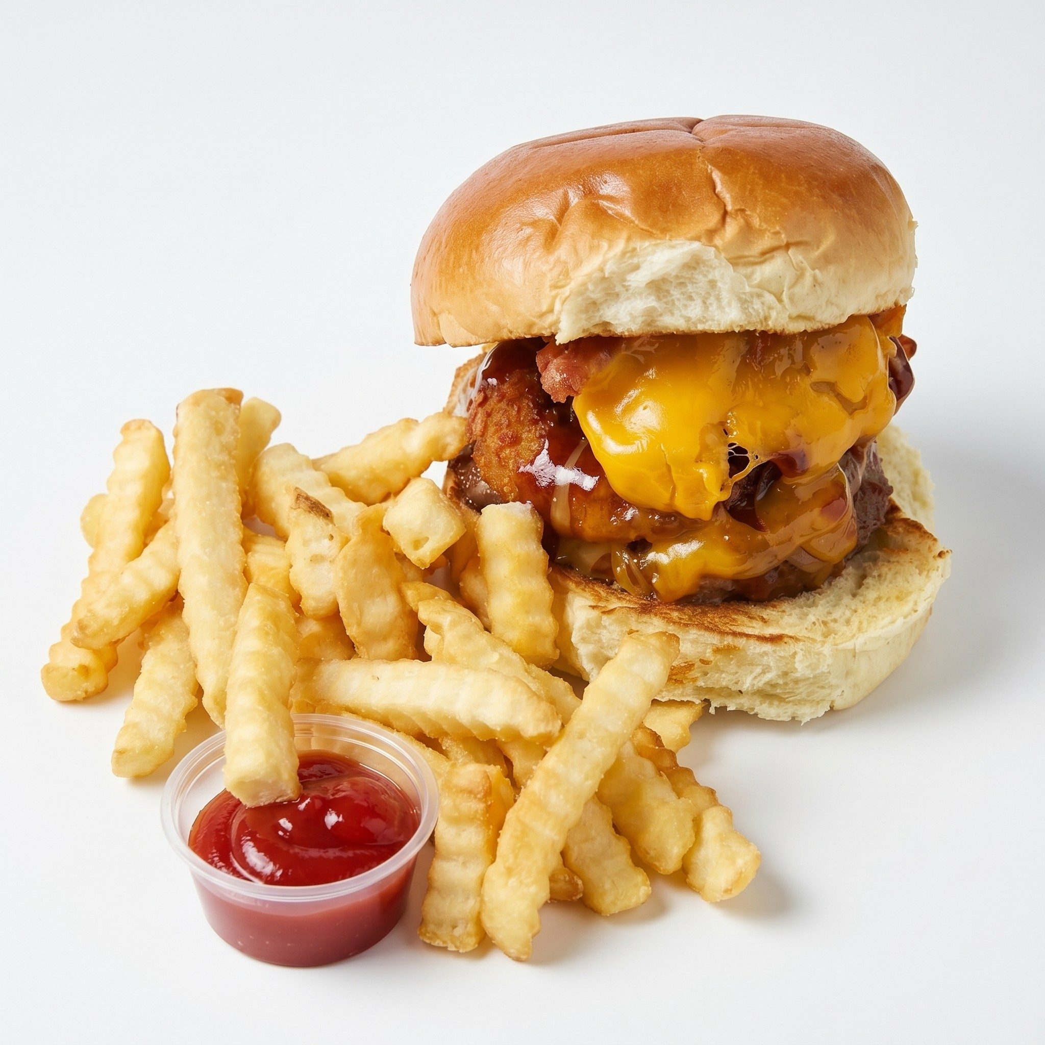 New York Style Burger.