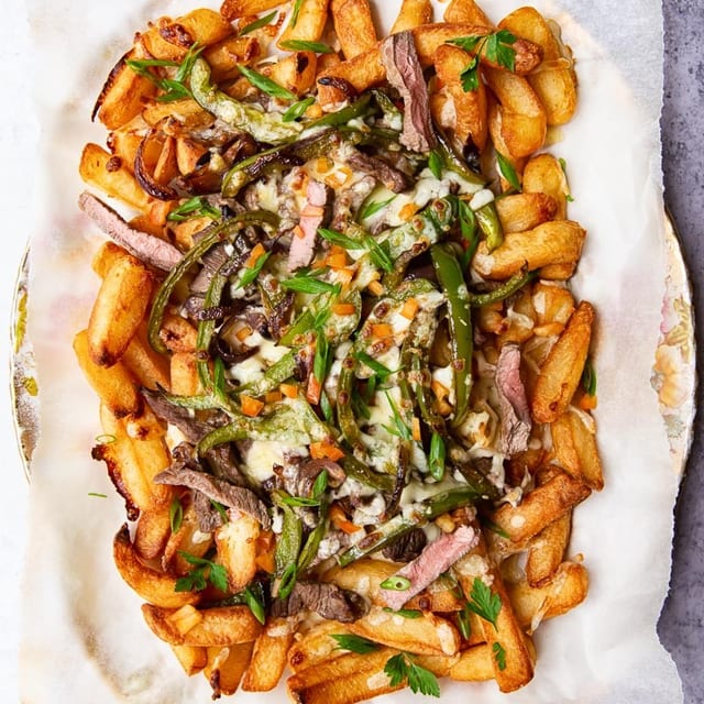 Philly Cheese Steak Fries.