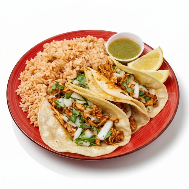 Chicken Birria Tacos.