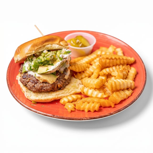 J's Lover Burger.