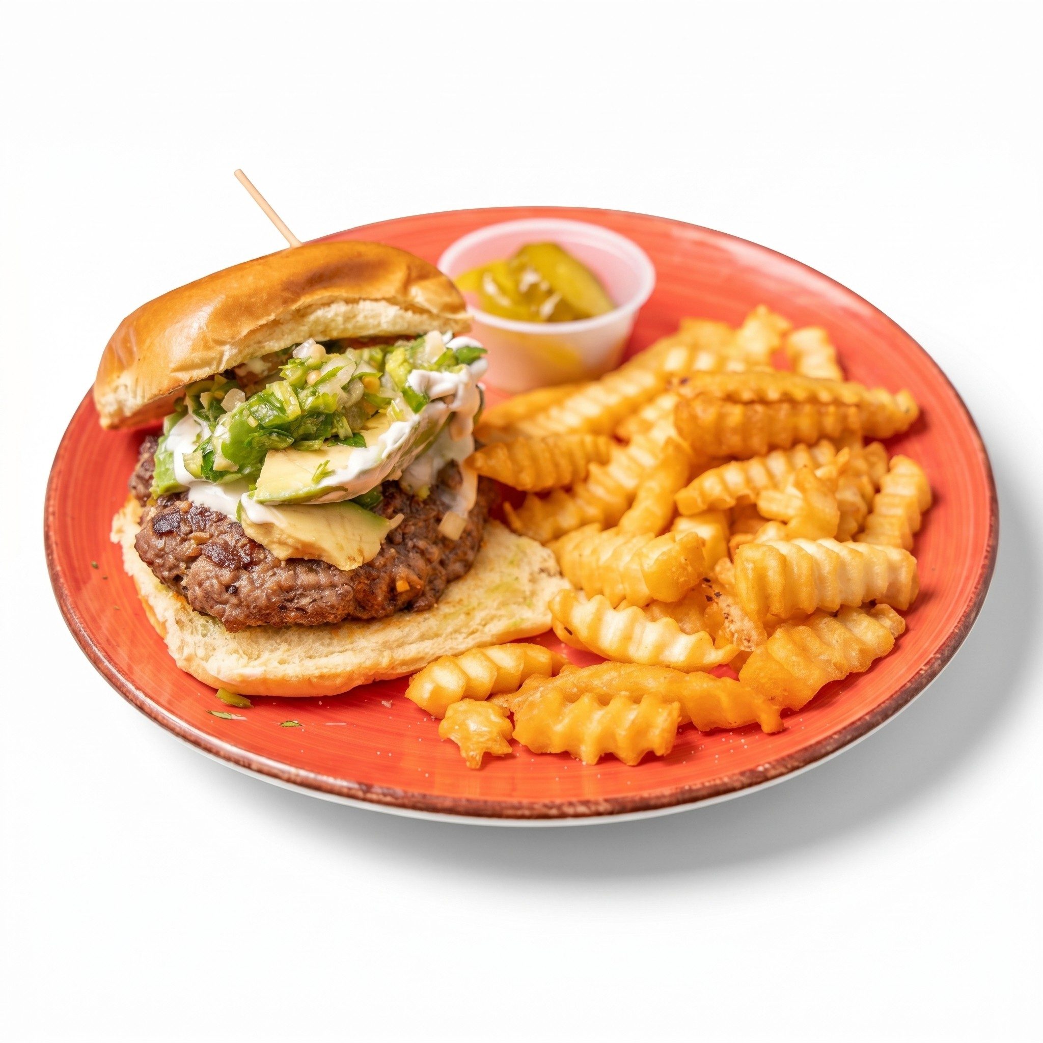 Spicy Love Burger.