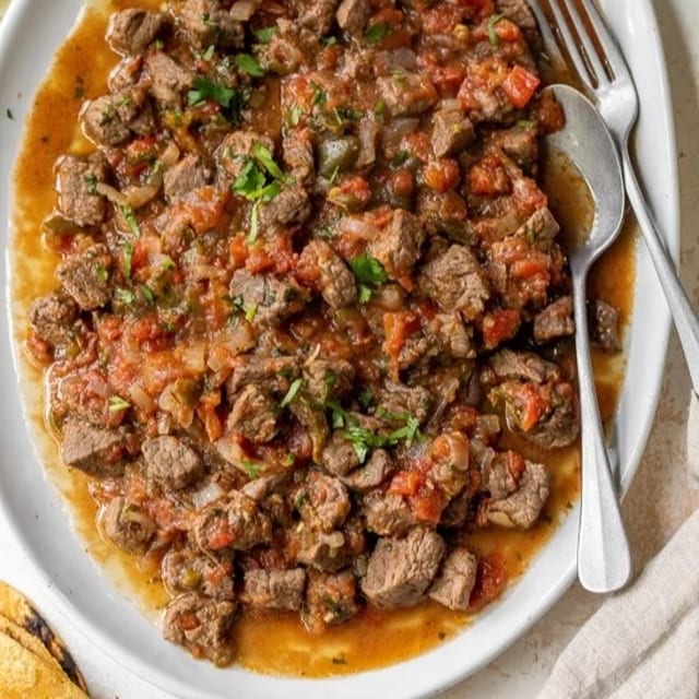 Bistec a la Mexicana Platter.